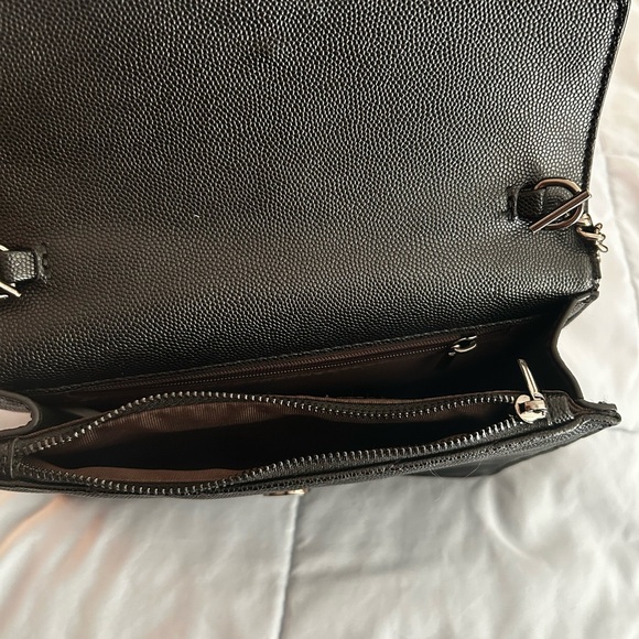 Black Chevron Crossbody Bag - Picture 6 of 7